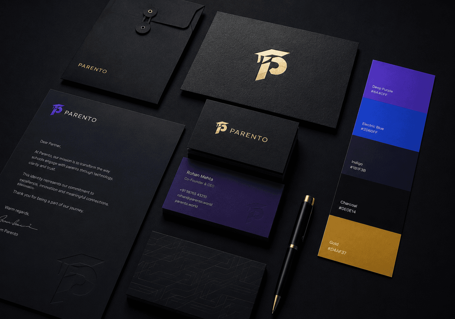 Brand identity work
